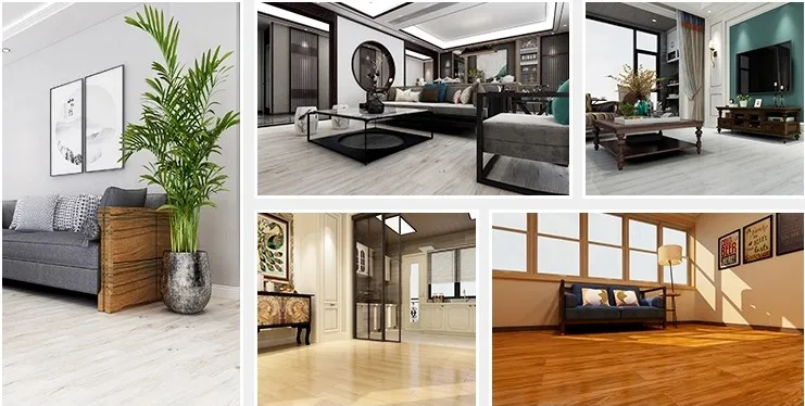 Newly Ceramic Design Fashionable Self Adhesive PVC Floor Tile PVC Vinyl Flooring