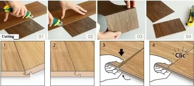 Newly Ceramic Design Fashionable Self Adhesive PVC Floor Tile PVC Vinyl Flooring