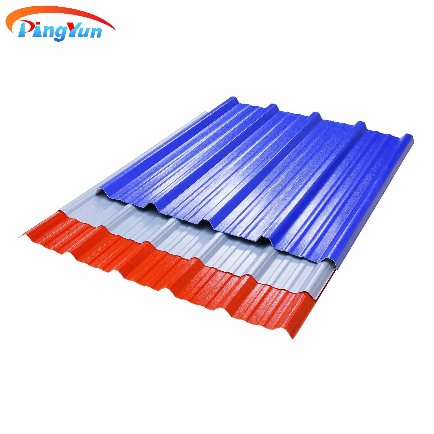 Nice Price PVC Roof Sheet Anti Corrosive UPVC Roofing Tile for Housetop Light Weight ASA Coated PVC Corrugated Sheet for Factory Cladding Techos Tejas Coloniale