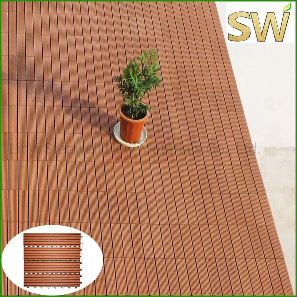 No Crack WPC Decking Outdoor Decking Wood Plastic Composite Decking CE Intertek Certificated