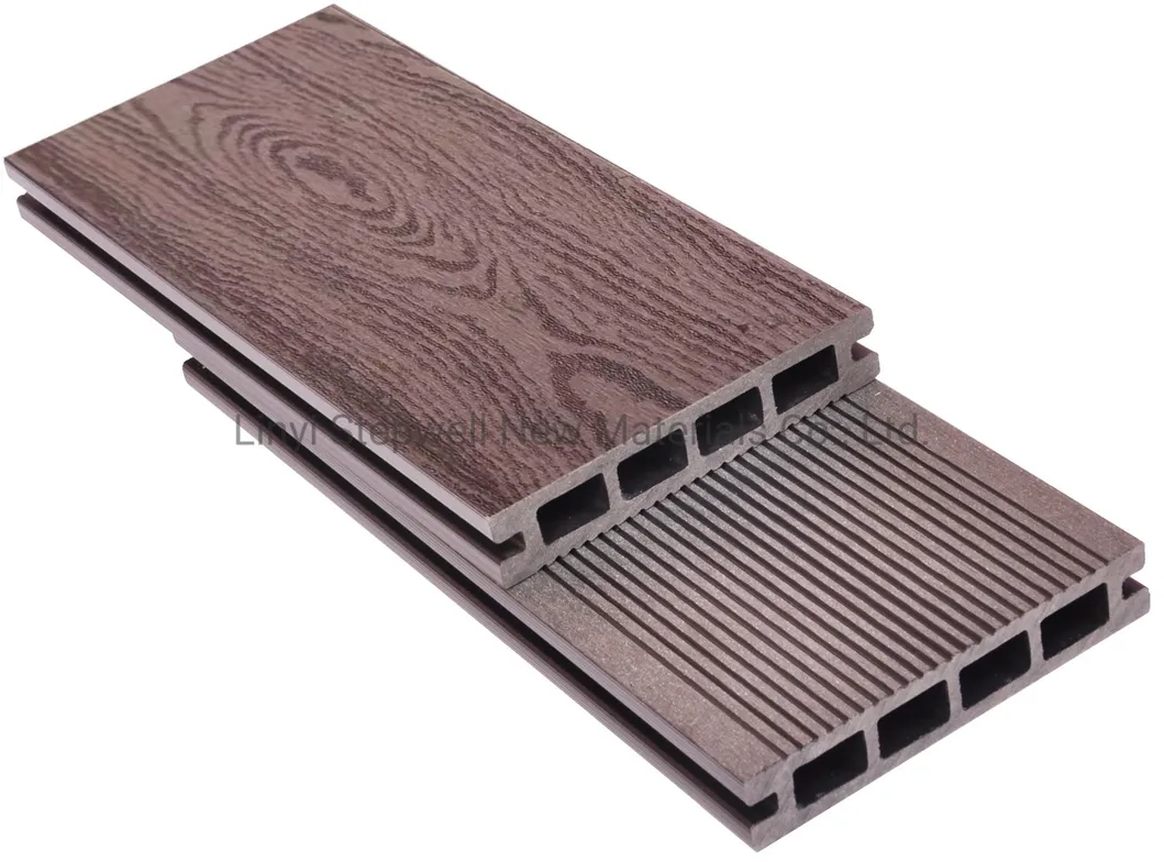 No Crack WPC Decking Outdoor Decking Wood Plastic Composite Decking CE Intertek Certificated