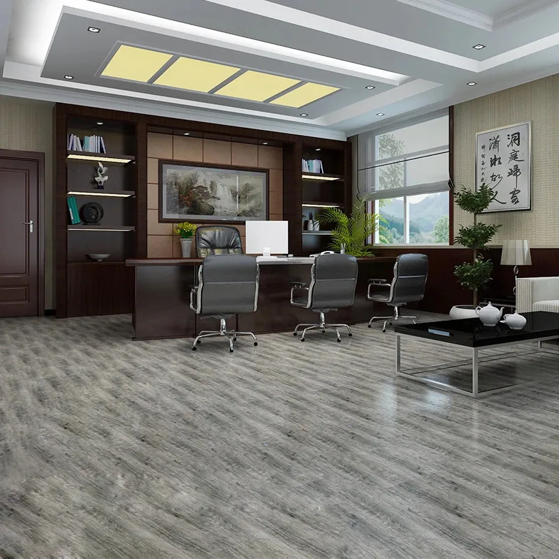 Non Slip High Quality Indoor New Design Dryback Eco-Friendly 100% Vinyl Rigid Core PVC Flooring