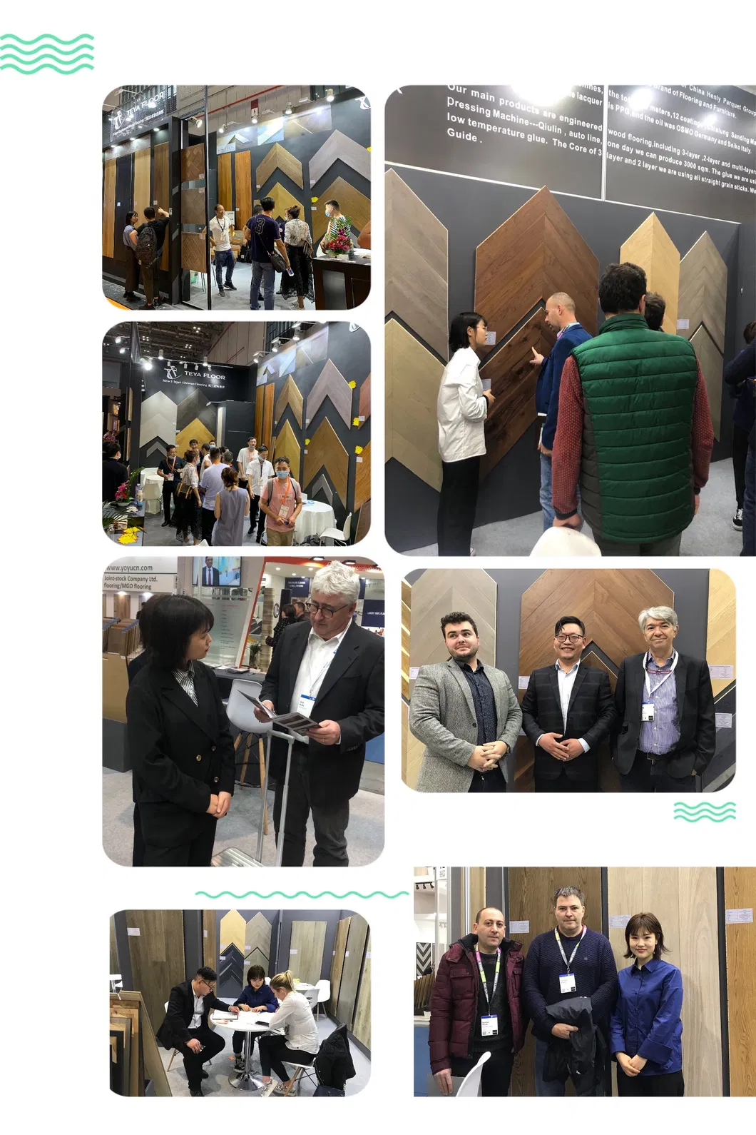 Oak Chevron Wood Flooring with Natural Color /Building Material /Floor Tiles