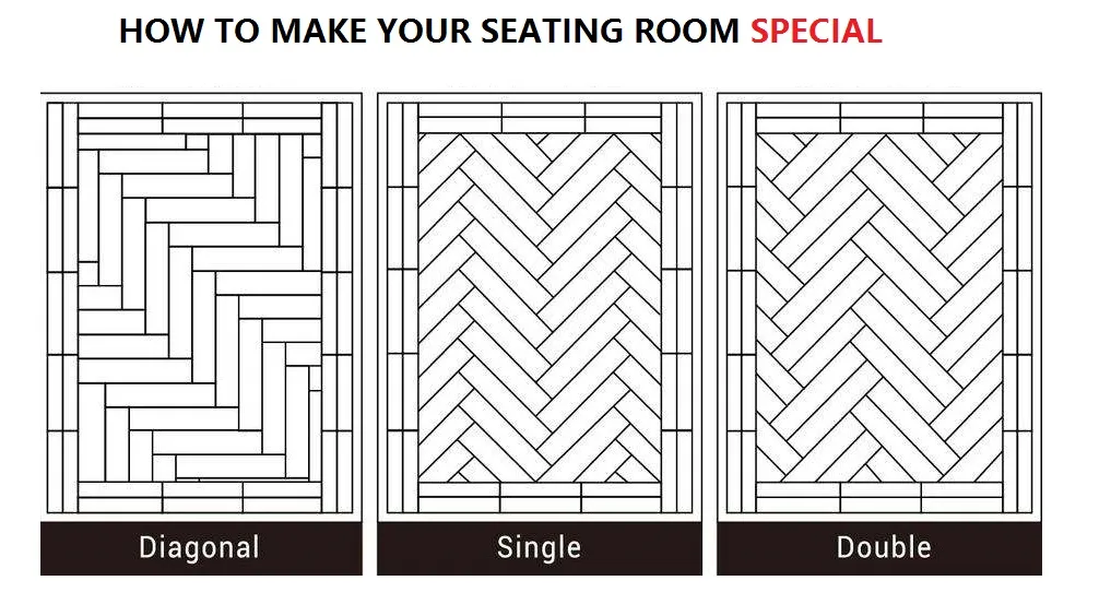 Oak Chevron Wood Flooring with Natural Color /Building Material /Floor Tiles