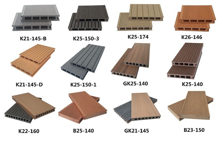 Outdoor Flooring WPC Decking Floor Board Wood Plastic Composite Price