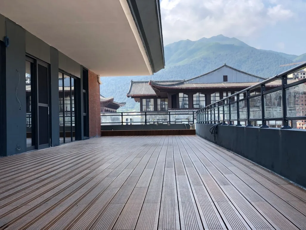 Outdoor High Anti-Corrosiion High Density and High Abrasion Bamboo Decking