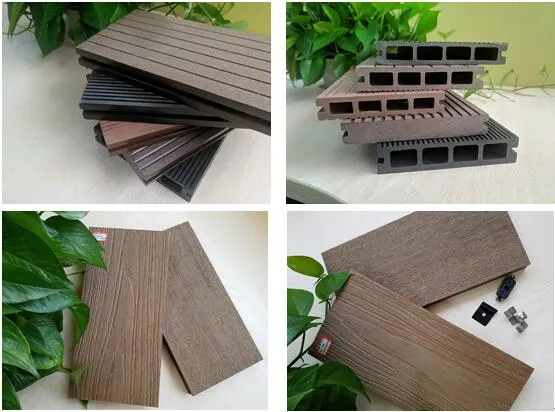 Outdoor High Quality Wood Plastic Composite WPC Decking Flooring 135*24mm