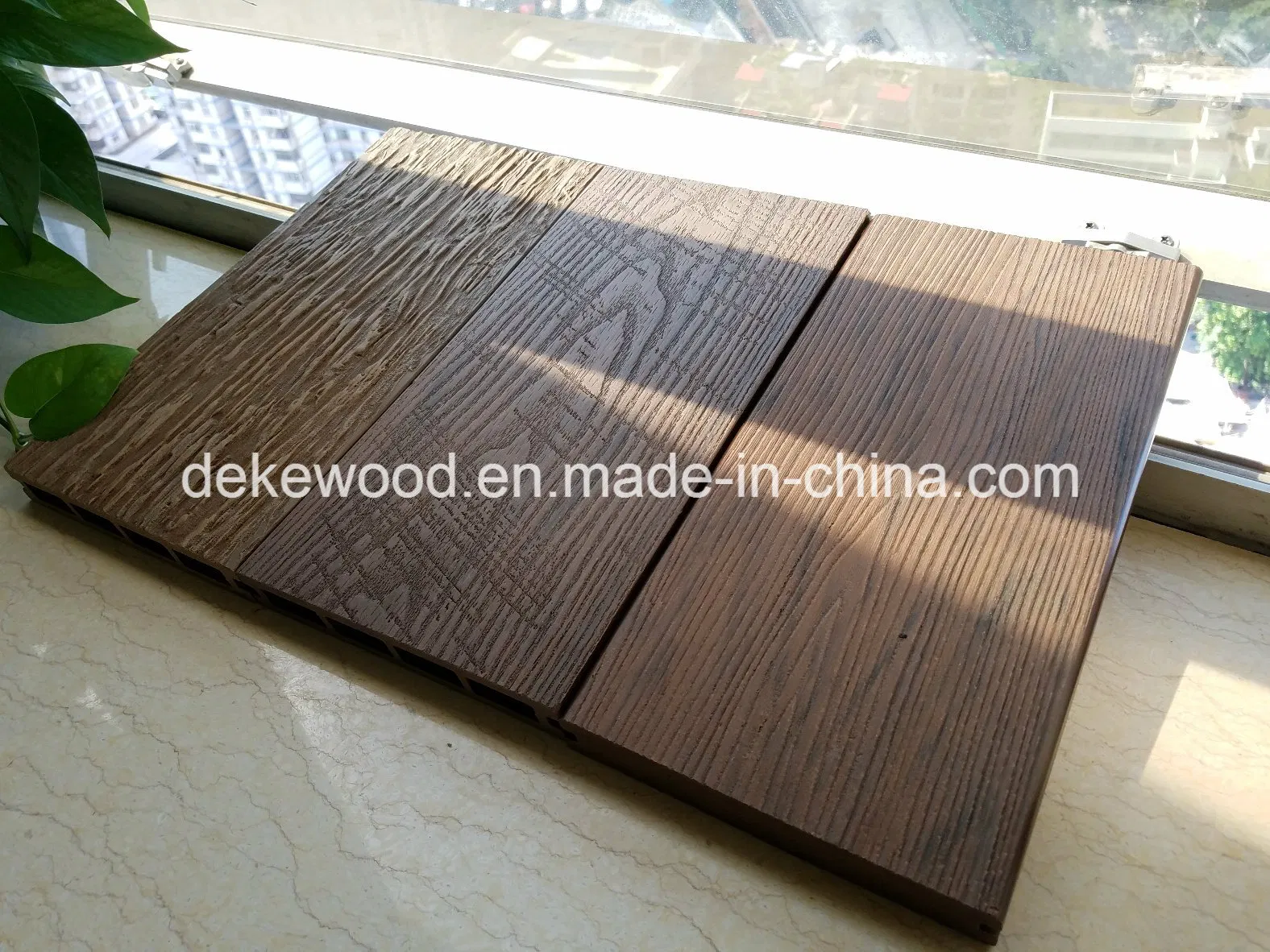 Outdoor High Quality Wood Plastic Composite WPC Decking Flooring 135*24mm