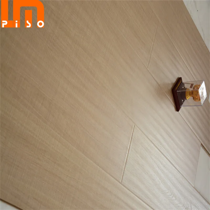 Pisos Laminados Handscrped Surface Waterproof 12mm Luxury Wood Laminate Flooring/ Lamianted Flooring with 2mm EVA Underlay Foam