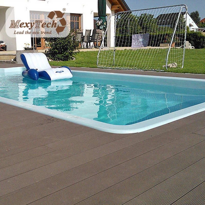 Plastic Roof Deck Waterproof Composite Wood Flooring Board Decking