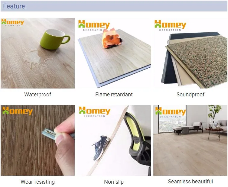 Premium Wear-Resisting Indoor Spc Flooring/Vinyl Floor