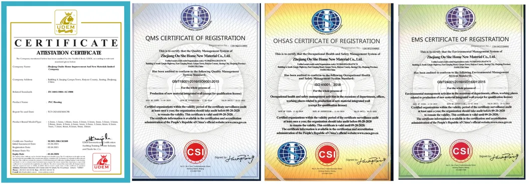 Protex Spc Suppliers Anti-Slip and Wear Resistant Interlocking Flooring