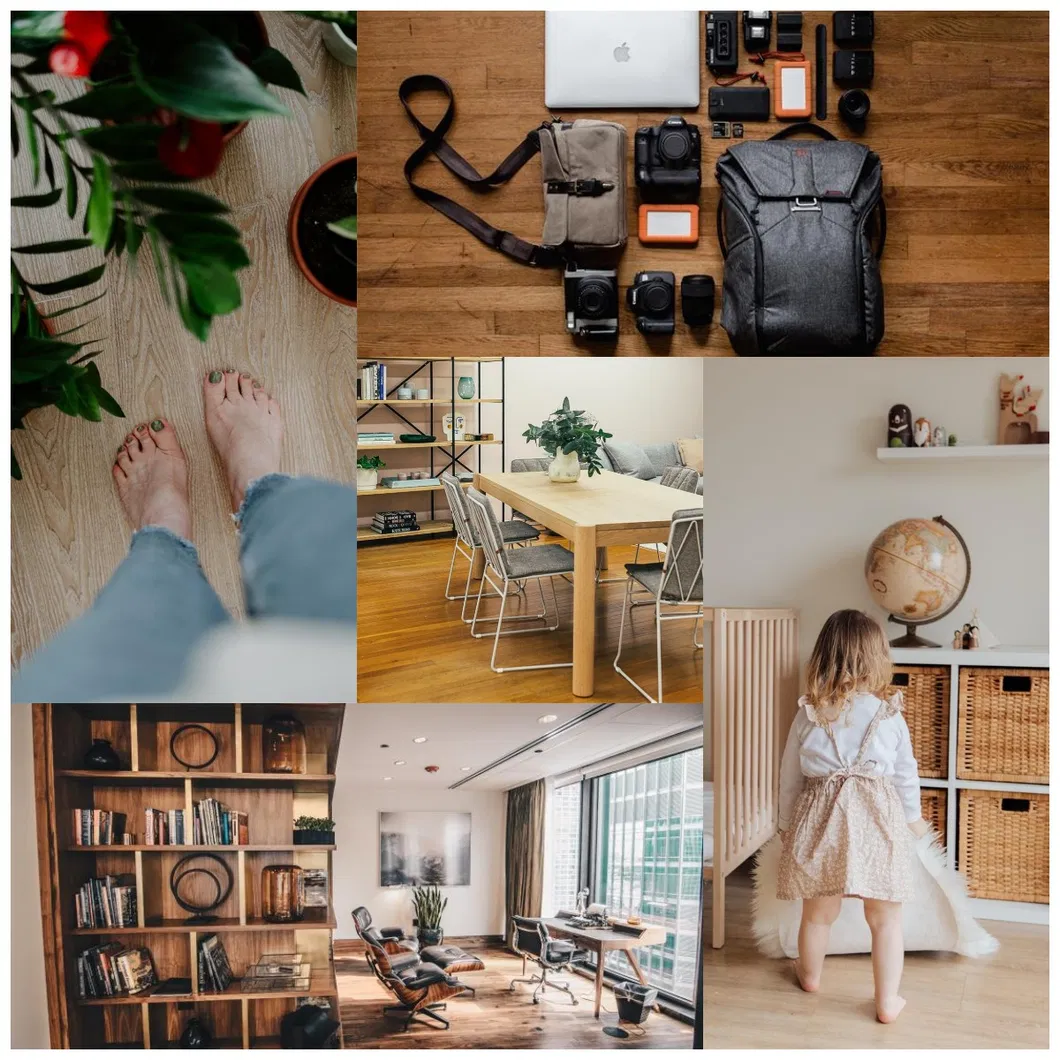 Protex Spc Suppliers Anti-Slip and Wear Resistant Interlocking Flooring