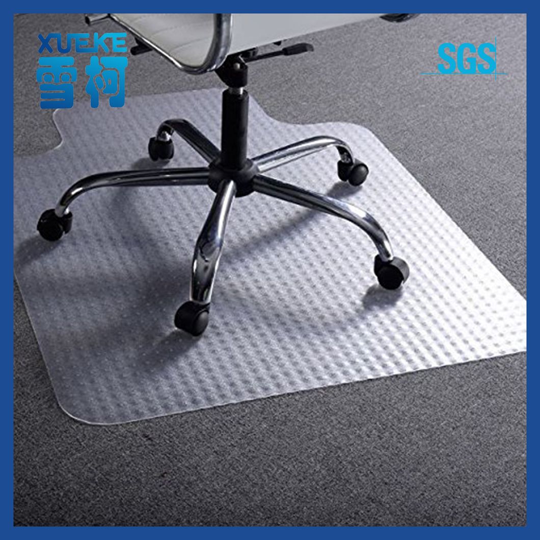 PVC Chair Mat Hard Floor Protection Clean Nonslip Mat in Roll