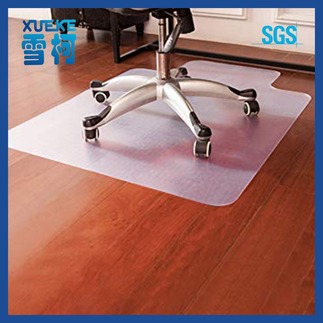PVC Chair Mat Hard Floor Protection Clean Nonslip Mat in Roll