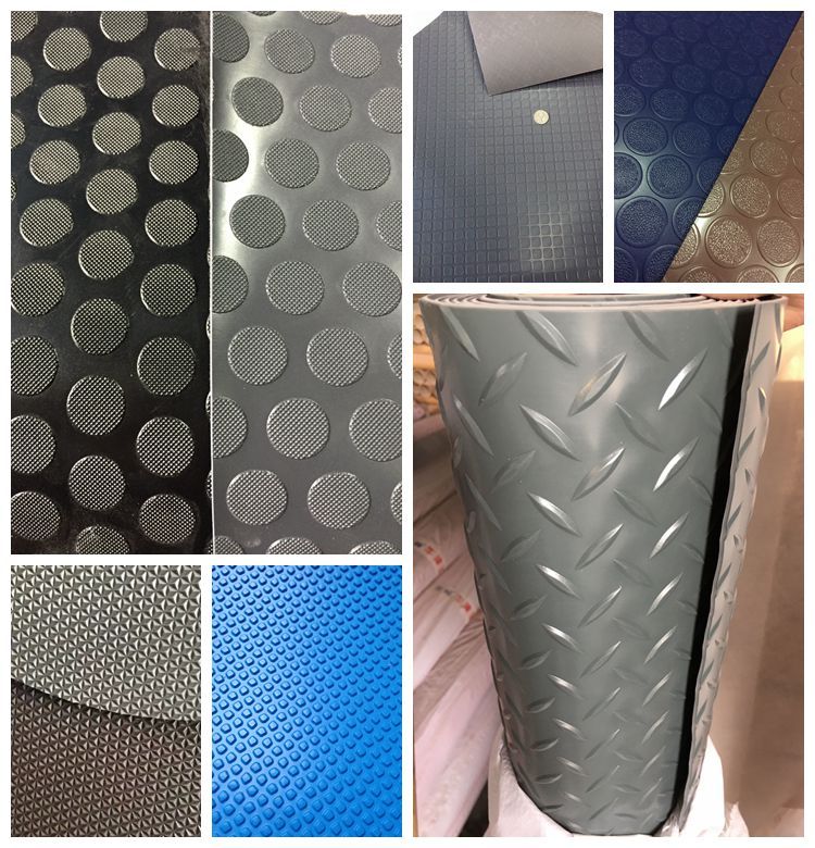 PVC Chair Mat Hard Floor Protection Clean Nonslip Mat in Roll