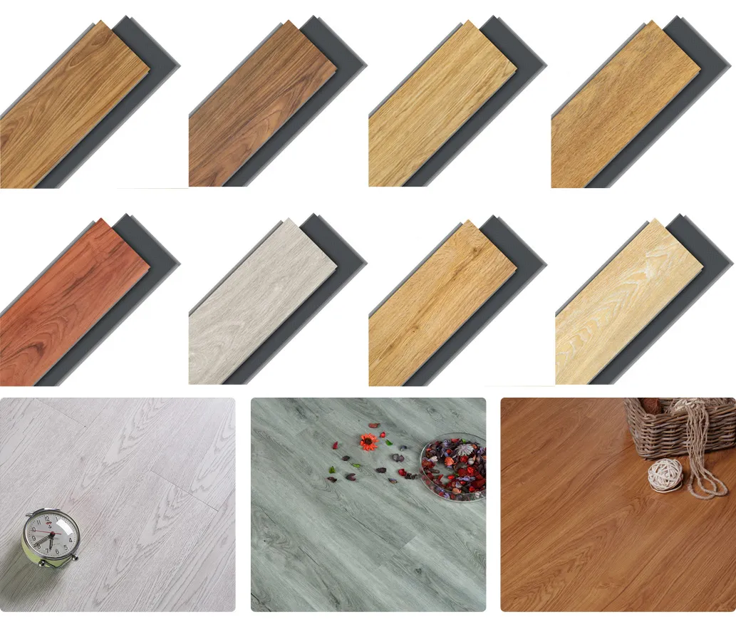 PVC Click Plank Vinyl Floors/PVC Covering Floors