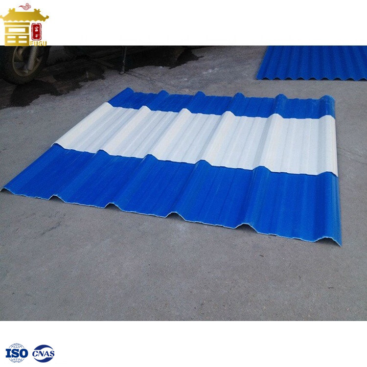 PVC Corrugated Plastic Roof Sheet One Layer PVC Roofing Sheet Building Material 3 Layer UPVC Roof Tile 1130mm