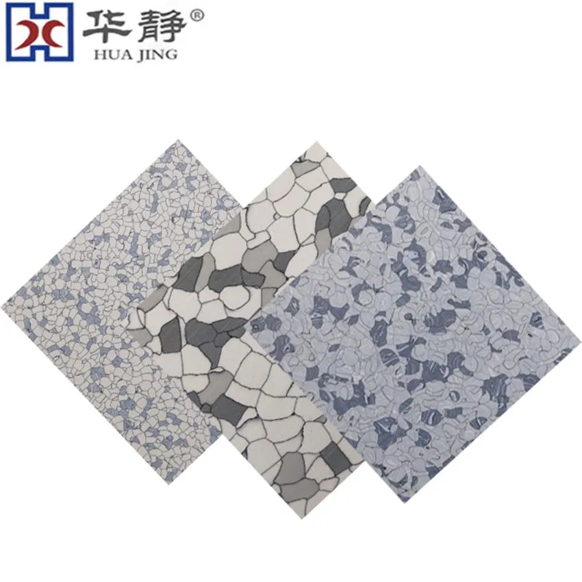 PVC ESD Tile Vinyl Floor for Clean Room