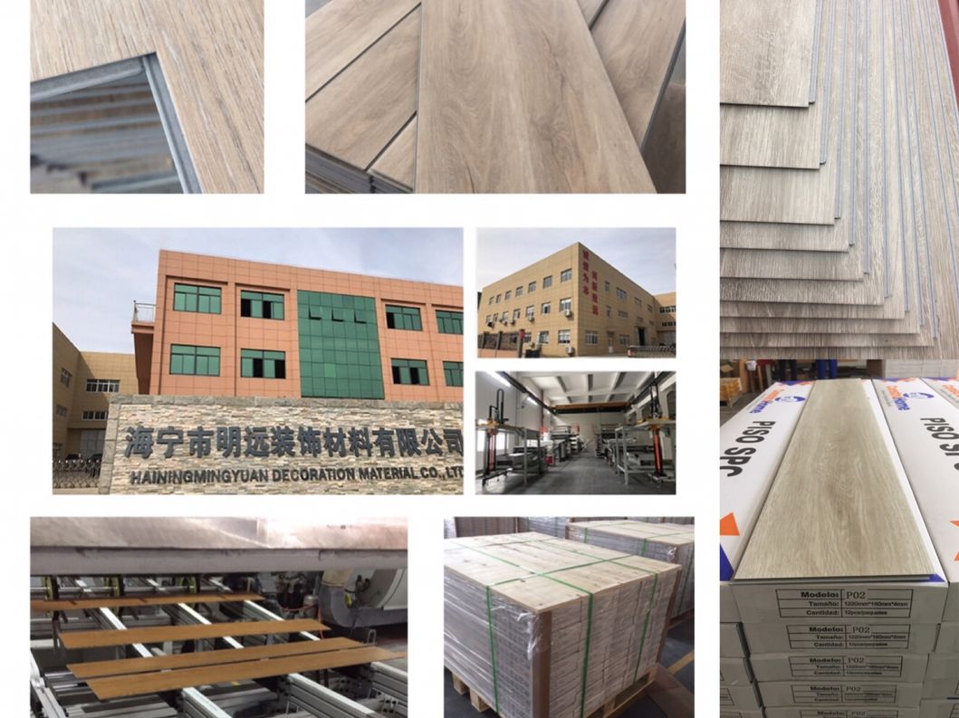 PVC Flooring Vinyl Plastic Flooring Clic Spc Floor