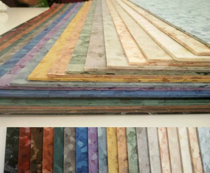 PVC Homogeneous Flooring for Airport/Bus/Train/Marine