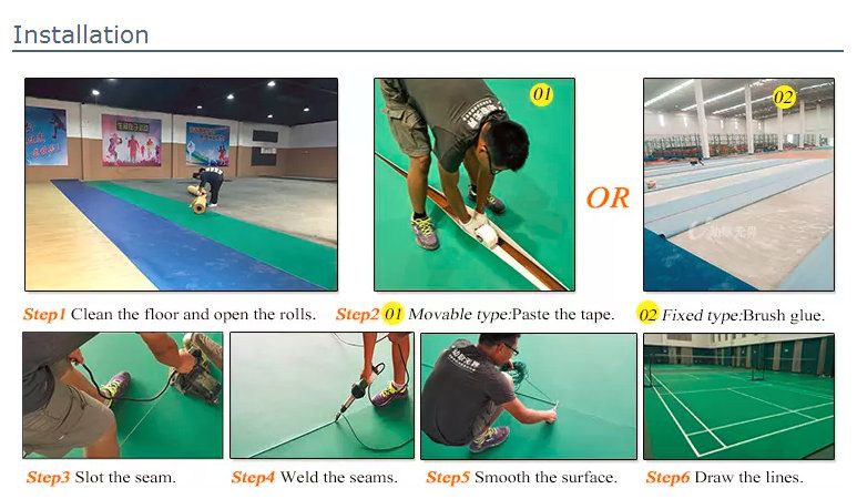 PVC Homogeneous Flooring for Airport/Bus/Train/Marine