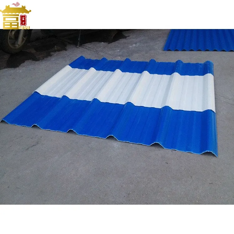 PVC Roofing Sheet PVC Plastic 900 Prefabricated House Roof Tile
