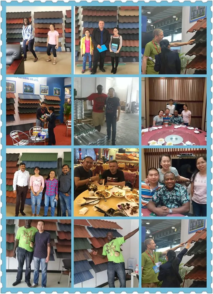 Recycled Rubber Copper Roofing Tiles Houses