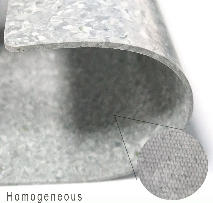 Retail Select Material No Slip Homogeneous Vinyl Roll Floor 4mm