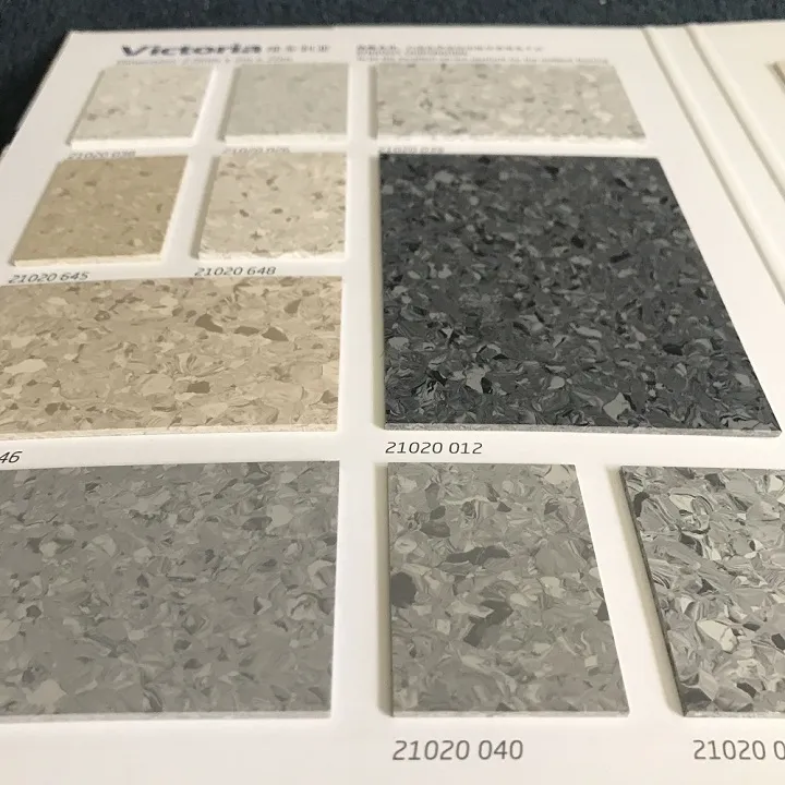 Retail Select Material No Slip Homogeneous Vinyl Roll Floor 4mm