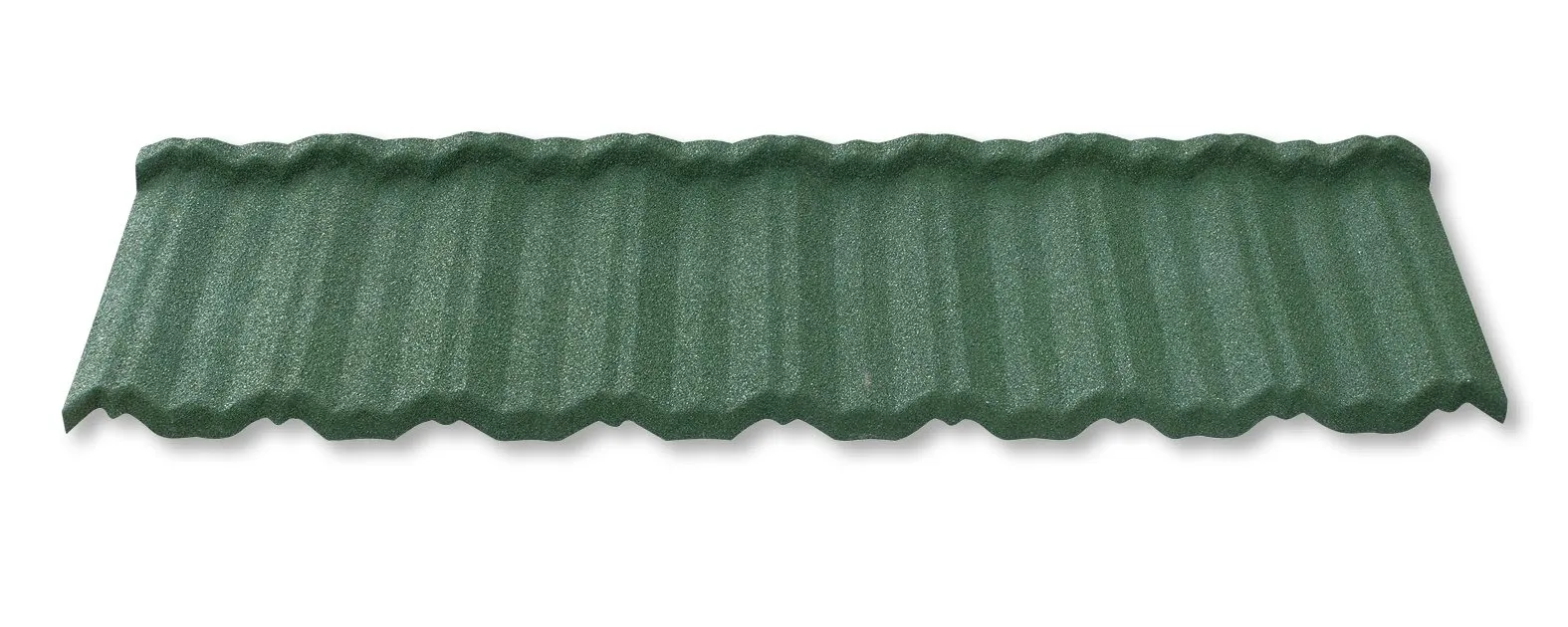 Rooftop Design Modern Stone Coated Steel Roofing Sheet 0.35mm High 1340 *420mm Building Material Metal Ripple Type Roof Tiles