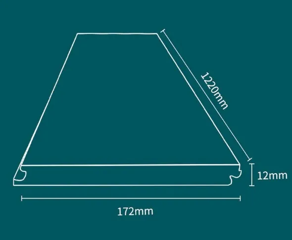 Shandong Chiping Dearsun HDF MDF Wood Laminate Flooring