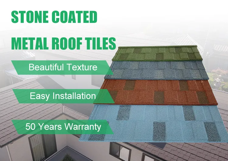Shingle Design 1340*420mm Stone Coated Roofing Metal Shingle Roof Tile