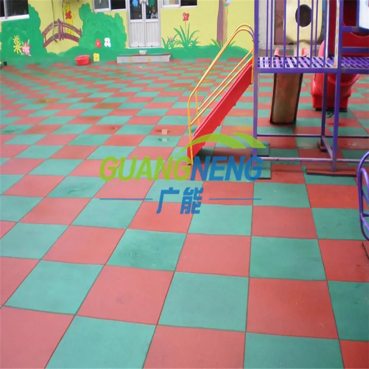 Slip Resistant Environmentally Safety Rubber Tiles
