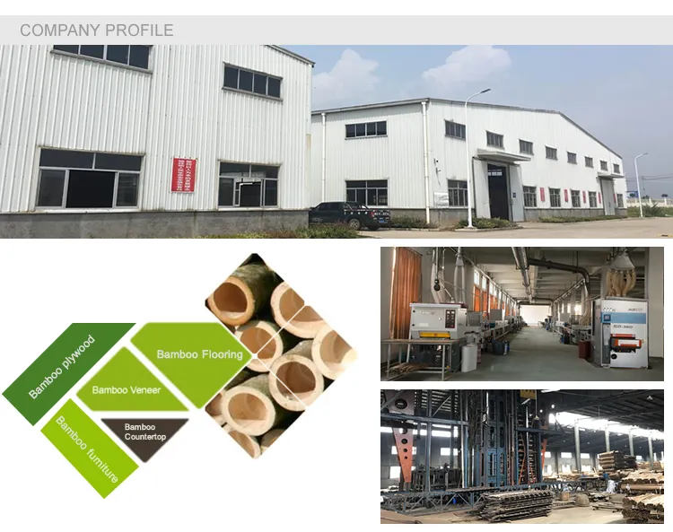 Solid Bamboo Hardwood Flooring for Industrial Flooring