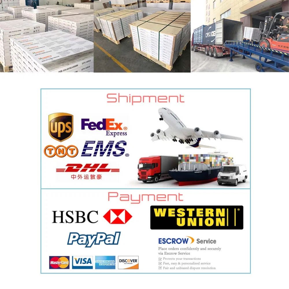 Sound Absorption Easylock Vinyl Plank Floor with IXPE