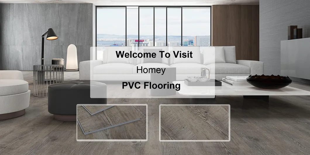 Sound Absorption Easylock Vinyl Plank Floor with IXPE