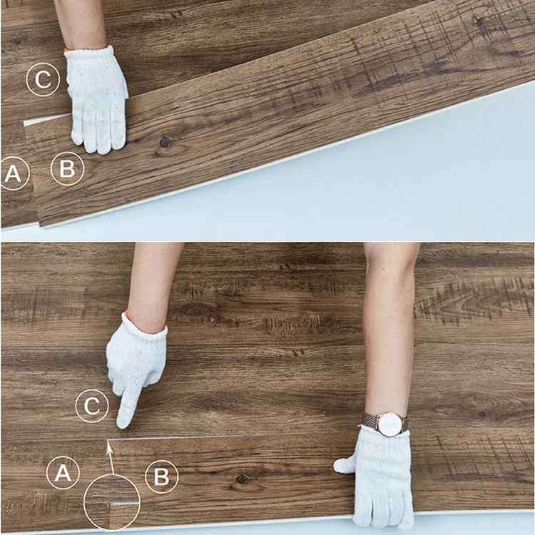 Spc Vinyl Flooring Planks / Rigid Luxury Vinyl Tile