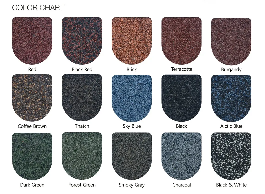 Spotted Single Color Metal Stone Coated Roofing Tiles High Quality Roof Material for Construction