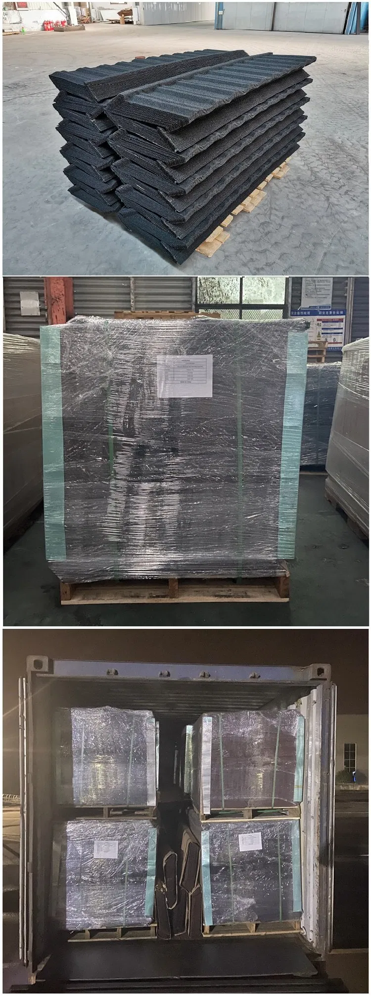 Steel Roof Tile with Stone Chips Coated (shingle tile)