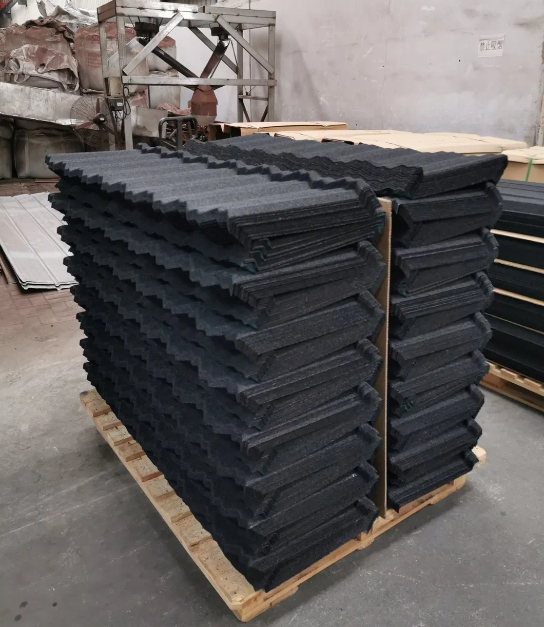 Stone Coated Metal Building Material Roofing Tile (Ripple tile)