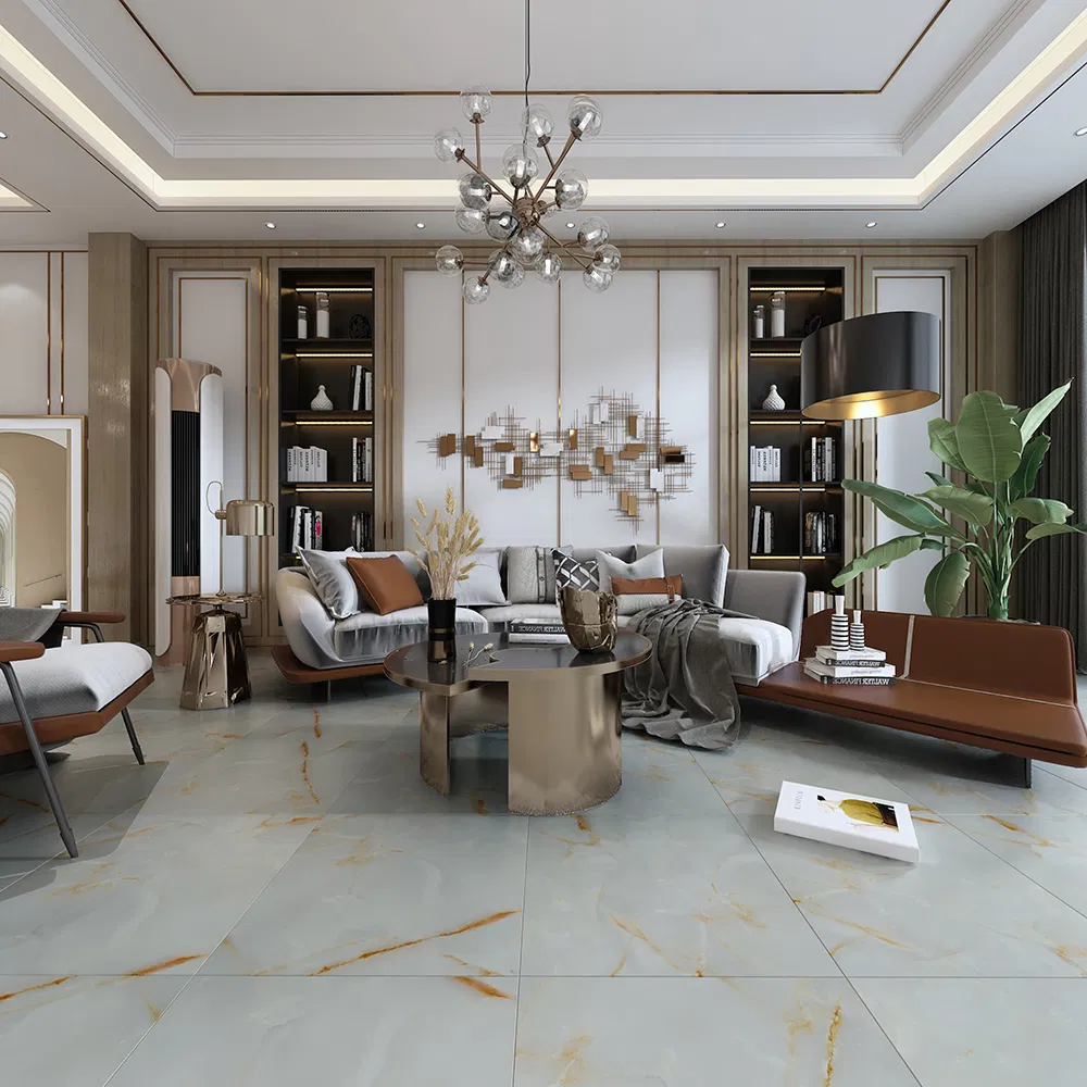 Stone Design Tile Lvt Glue Down Vinyl Flooring 2.0mm Factory Price Lvt