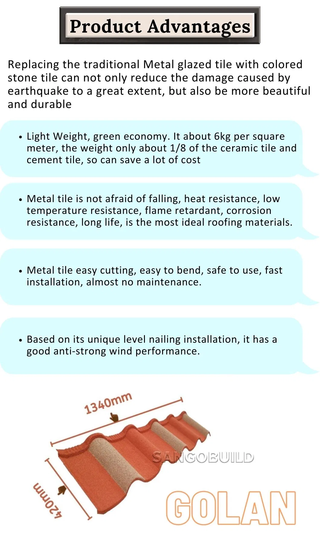 Stone Metal Roofing Corregatw Roof Colorbond Roof Sheets