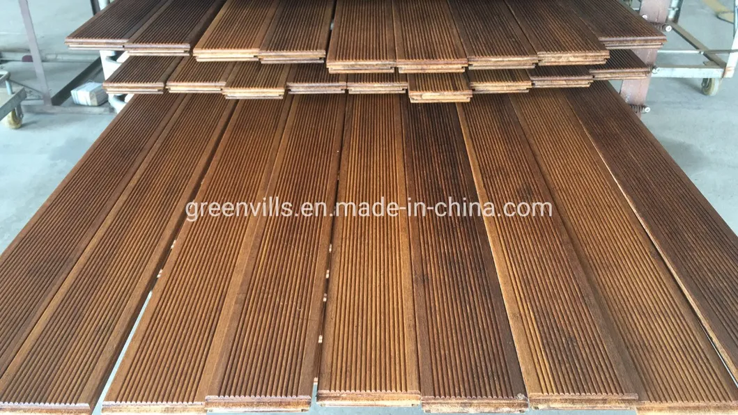 Strand Woven Bamboo Flooring Bamboo Wooden Floor Natural Bamboo Flooring Decking for Outdoor