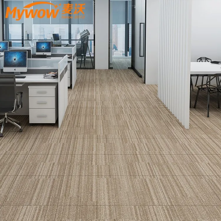 Sxp Wood Grain Self-Adhesive Floor Covering for Restroom