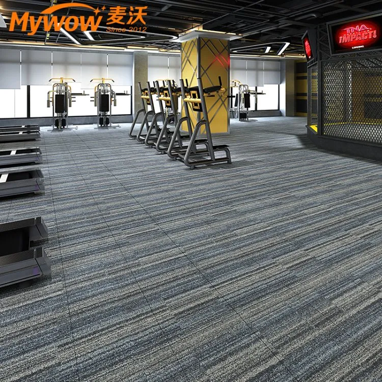 Sxp Wood Grain Self-Adhesive Floor Covering for Restroom