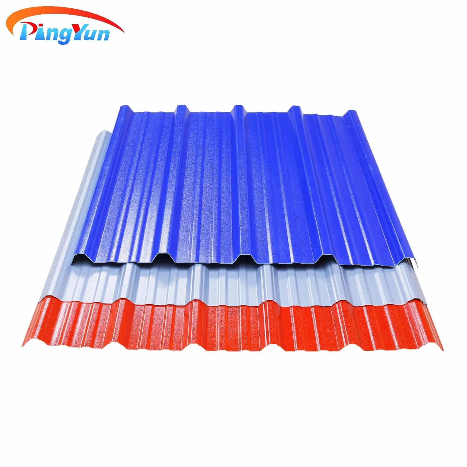 Techo De PVC UPVC Roof Tile Trapezoidal Plastic Rooing Sheet High Corrosion Resistance PVC Roof Tiles Heat Resistance UPVC Roofing Shingles ASA Coated Roofing