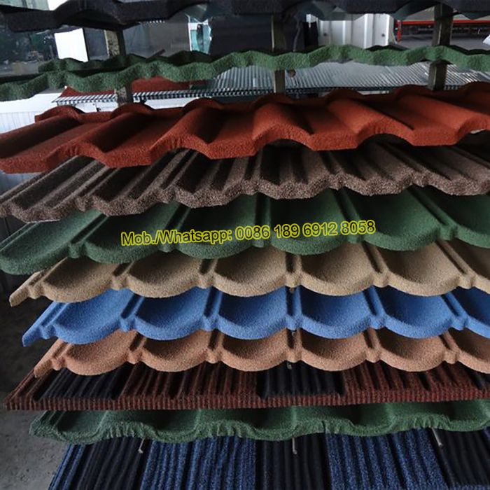 Thailand Coated Roof Tile, New Zealand Lifetime Standard Roof Tiles Prices, Africa Low Cost Metal Roof Tiles Made in China