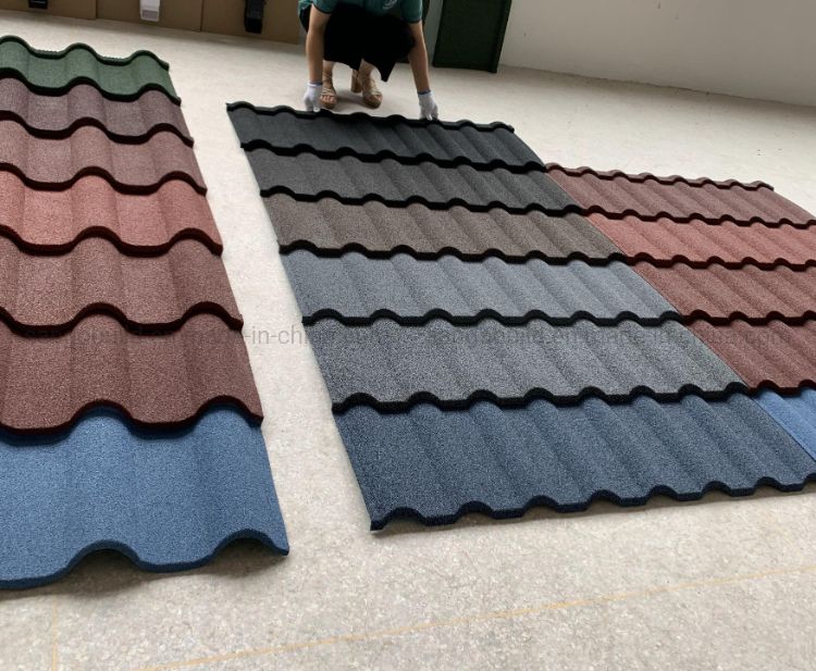 Thailand Coated Roof Tile, New Zealand Lifetime Standard Roof Tiles Prices, Africa Low Cost Metal Roof Tiles Made in China