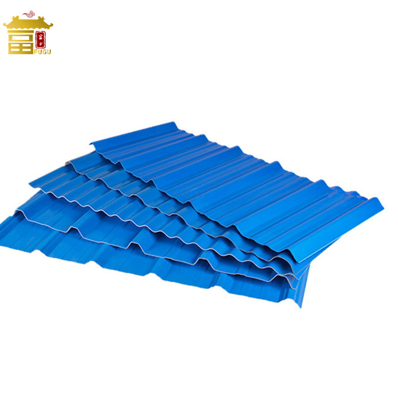 Thermal and Sound Insulation Apvc UPVC Roof Tile Corrugated Roof Sheet